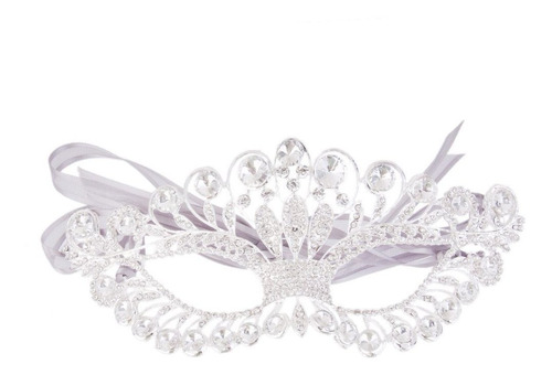 Rhinestone Mask Masquerade Evening Prom Venetian Mardi Gras 