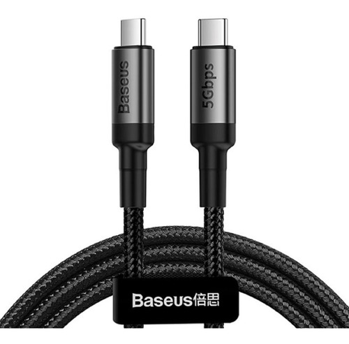 Cable De Carga Usb C A Usb C 60w 1 Metro Resistente Baseus