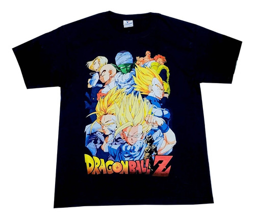 Polera Dragon Ball Z Doble Estampado