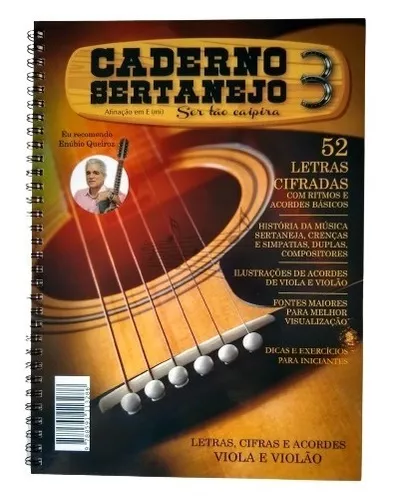 Livro Das 100 Cifras de Viola Caipira, PDF