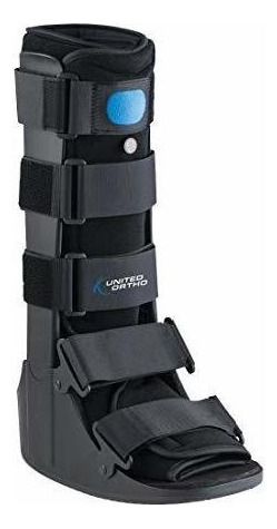 United Ortho Air Cam Walker Fracture Boot, Pequeño, Negro