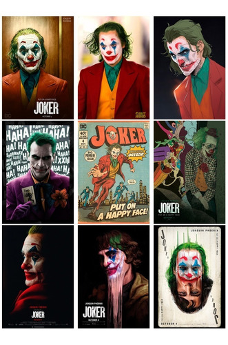 18 Posters Mayoreo Joker Phoenix Nobatman Exhibdr Ind. Reuso