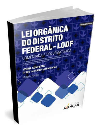 Apostila Lei Orgânica Do Distrito Federal Lodf Comentada E