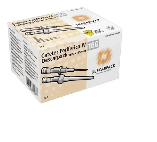 Cateter Intravenoso Periférico Iv Cx 100uni Descarpack