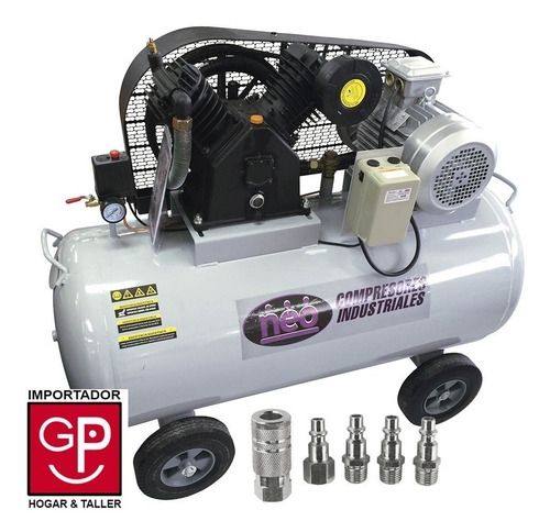 Compresor De Aire 250l Trifasico Neo Ce1025 G P