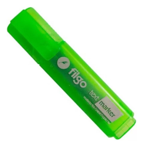 Resaltadores Filgo Text Marker Chato Colores Fluo Neon Color Verde
