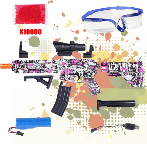 Vdd Splatter Gel Ball Blaster P90 - Modos Semiautomáticos -