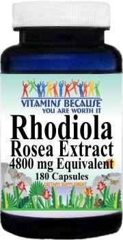 Rhodiola Rosea Extrac. Equiv. 4800 Mg. Suministro X 6 Meses