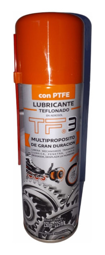 Lubricante Multipropósito Teflonado Tf3  X 225 Ml.