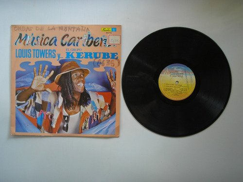 Lp Vinilo Louis Towers Y El Grupo Kerube  Musica Caribe 1990