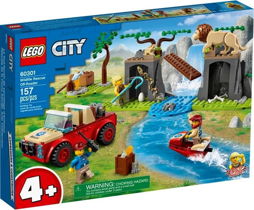 Lego 60301 Rescate De La Fauna Salvaje City Bunny Toys