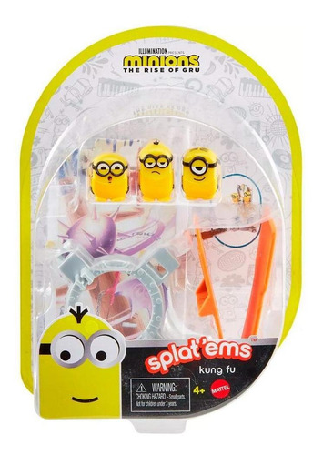 Minions Splat'ems Multipack Kung Fu - Mattel