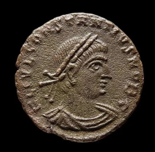 Moneda Emperador Romano Constantius Ii, (337-361 A.d). 