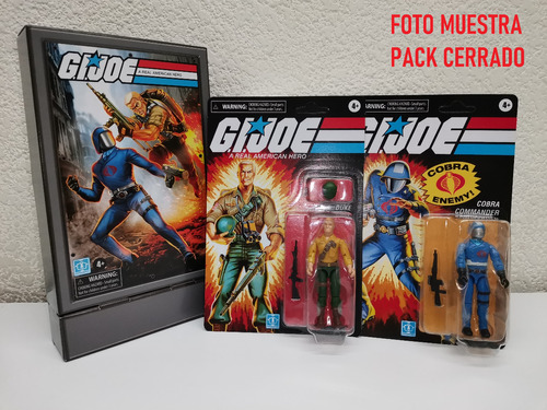 Gi Joe Vintage Retro Collection Pack Duke Cobra Commander