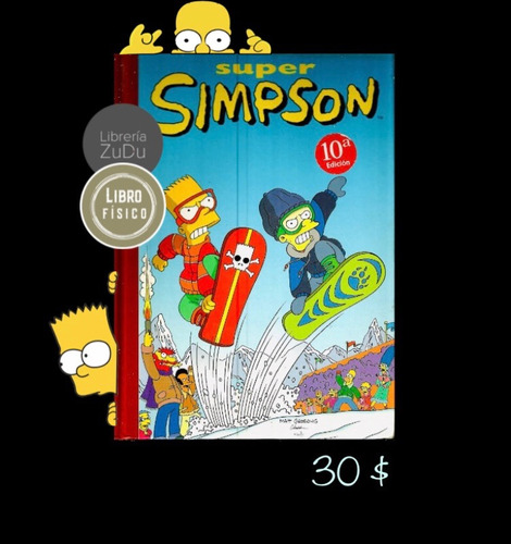 Supersimpson De Los Simpson. Libro De Historietas