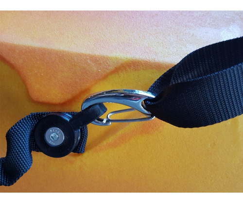 Imagen 4 de 4 de Asiento Con Respaldo Para Kayak Universal Ganchos Acero Cw