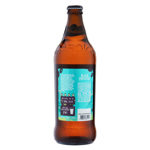Imagem 2 de 2 de Cerveja Black Princess 82 APA 600ml