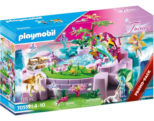 Playmobil Lago Magico Das Fadas 115 Peças Sunny 70555