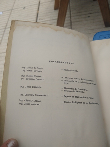 Curso Basico De Radiofisica Sanitaria Ministerio J12 (Usado)