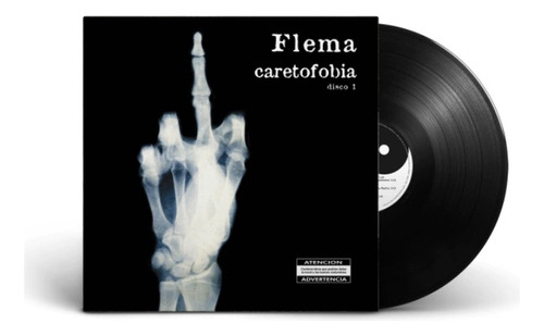 Flema - Caretofobia 1 Vinilo Lp Con Poster De Regalo