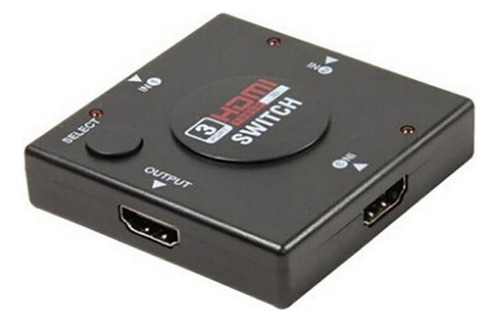 Hdmi Switch Switcher 3 In 1 Out Hub Hdmi