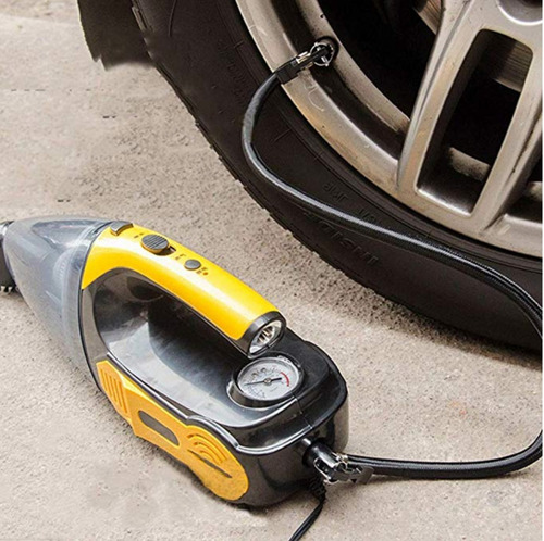 Imagen 2 de 6 de Aspiradora Y Compresor De Aire Para Auto 120 Watts Potente