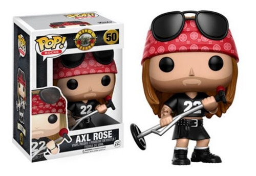 Axl Rose Funko Pop 50 / Guns And Roses / Original / Nuevo