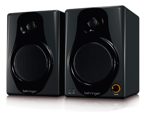 Par De Monitores De Áudio Behringer Media 40usb 150w Preto