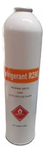 Gas Refrigerante R 290 400gr Sin Llave
