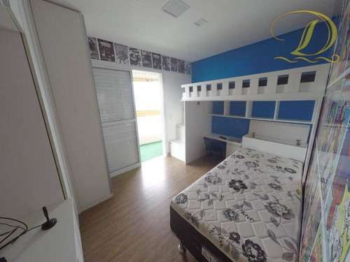 Imagem 22 de 30 de Apartamento Mobiliado De 3 Dormitórios À 50 Metros Da Praia Com Vista Do Mar À Venda Na Aviação!!! - Ap3597