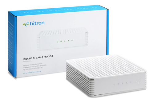 Módem Hitron Coda Docsis Wi-fi Universal 2 Gbps -blanco