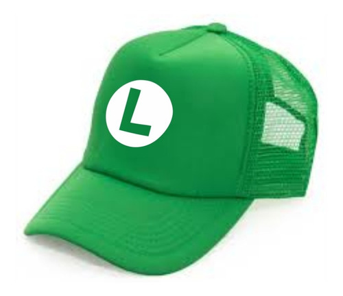 Gorra Trucker Mario Bross Luigi Retro Gamer