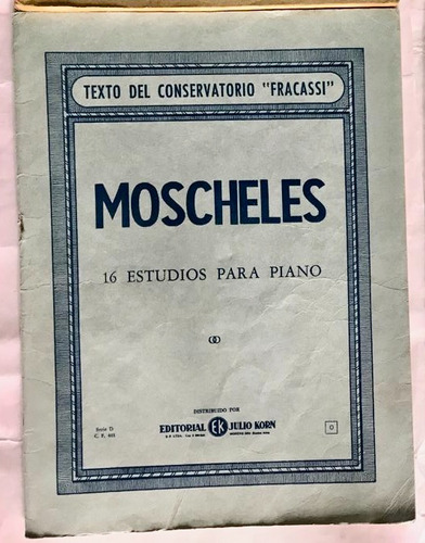 Moscheles 16 Estudios Para Piano