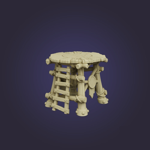 Cenário: Torre De Guarda Impressão 3d Hq Rpg D&d Board Game