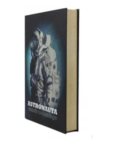 Caixa De Livro Decorativa Astronauta - G