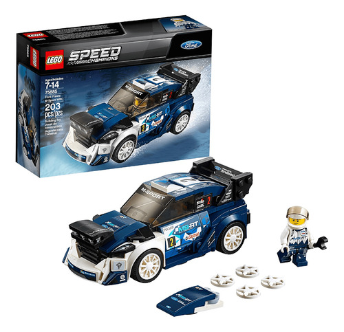 Lego Speed Champions - Ford Fiesta M-sport WRC - 75885 Número de piezas 203