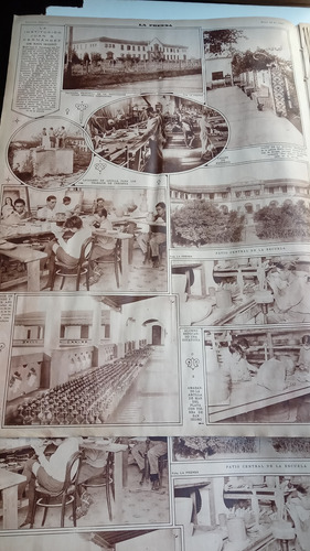 Suplemento La Prensa Año 1928 El Bolsón Geba Polonia Teatro (Usado)