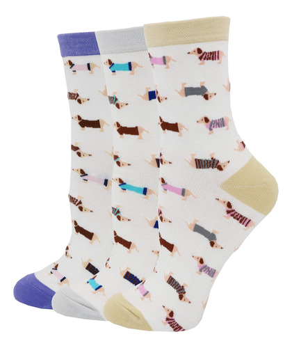 Calcetines Pomlia Haute Dachshund Para Perro Para Mujer (tal