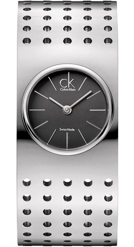 Reloj Mujer Calvin K K8324107 Cuarzo Pulso Plateado Just Wat