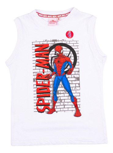 Sudadera Musculosa Niño Spiderman Hombre Araña Original