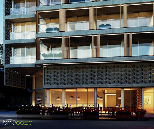 Mono Ambiente Con Balcón. Edificio Sustentable! Amenities Y Seguridad.