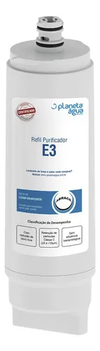 Refil Filtro C+3 Ibbl Fr600 Pdf Pfn Atlantis Planeta Água E3 Cor Branco