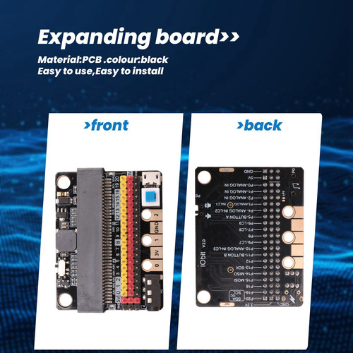 Para Placa De Expansão Microbit Io Bit V2.0 Micro:bit Horizo