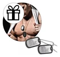 Comprar Collar Militar Chapas Identificatorias Grabado Personalizado
