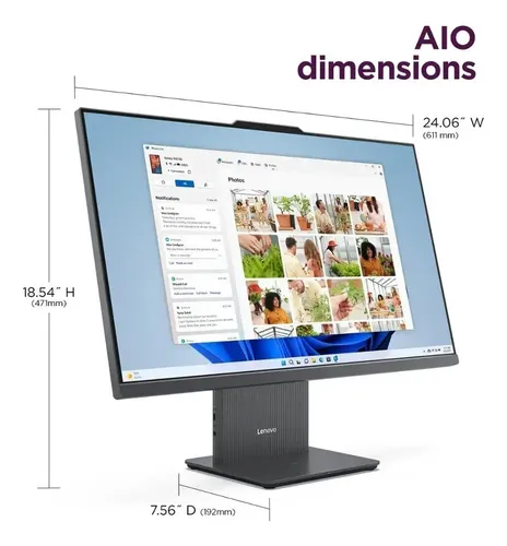 Lenovo Thinkcentre Computadora Todo En Uno De 27 Fhd Ips, In