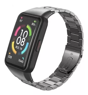 Huawei Band 6 Y Honor Band 6 Correa De Metal De Lujo + Envío