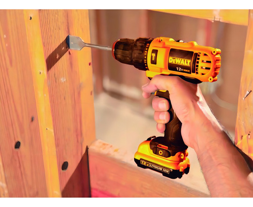 Taladro Atornillador Dewalt Percutor 12v Dcd716d2.