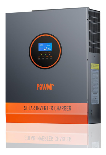 Powmr Inversor Solar De 5000 W 48 V Cc A 110 V Ca, Cargador