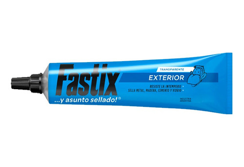 Fastix Sellador Sintetico 25ml Negro Blanco O Transparente