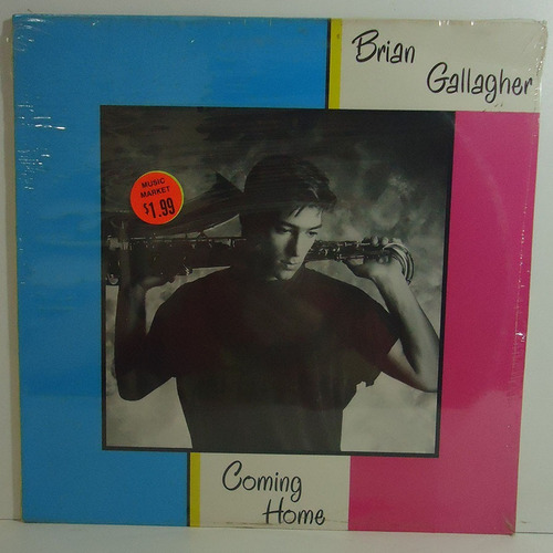 Brian Gallagher 1988 Coming Home Lp Lacrado De Época Import.